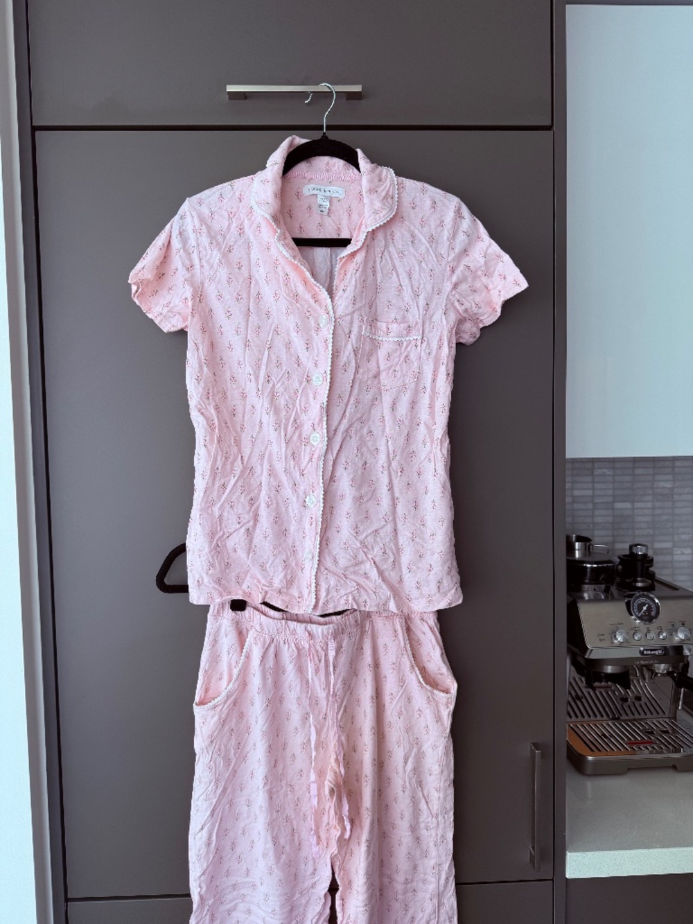 Carole Hochman Pink Pajama Set Women’s Size S 2 Piece Sleepwear 100% cotton - Picture 2 of 9
